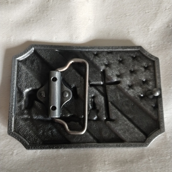 New American Flag Praying Cowboy And Horse Western Belt Buckle